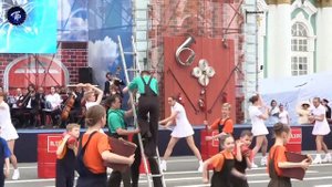 Барабанщицы "Феерия" номер на бочках