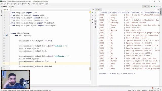 Python Ders #12 - Kivy ile Form Tasarlama смотреть онлайн