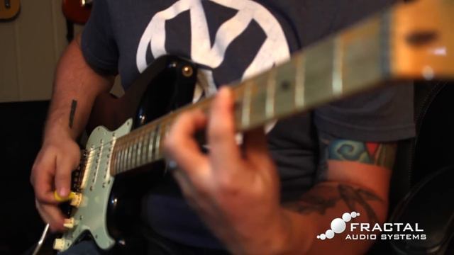 Fractal Audio Axe FX 2 Brit Brown Amp with Fender Strat смотреть онлайн