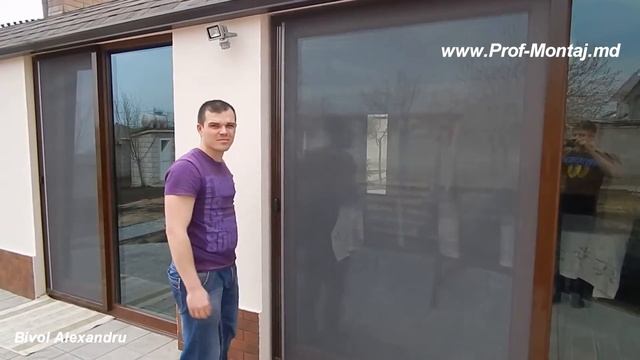 Роллетные москитные сетки от компании Prof-Montaj смотреть онлайн