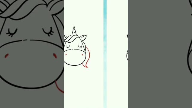 Как нарисовать единорога/how to draw a unicorn