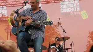 Taylor Hicks sings What's Right is Right  at Deer Park NY on June 18, 2011