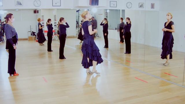 Clase de flamenco: Principio del Fandango смотреть онлайн