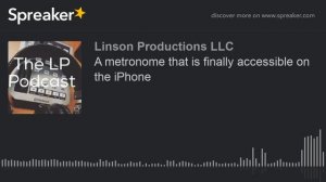 A metronome that is finally accessible on the iPhone