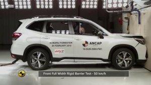 Subaru Forester e-BOXER 2020 года - лучший в своем классе по версии Euro NCAP
