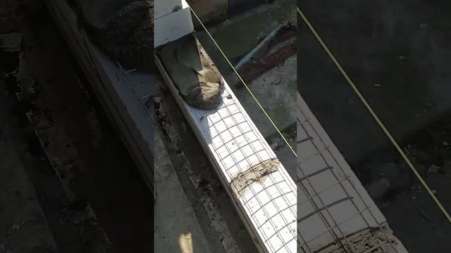 Кладка кирпича на лоджии под пластиковые окна ??? смотреть онлайн