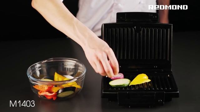 Бутербродница REDMOND M1403 Сэндвичи быстро, легко и вкусно!