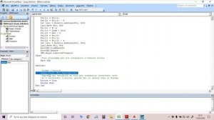 SCALE 5 – Operazioni preliminari VBA