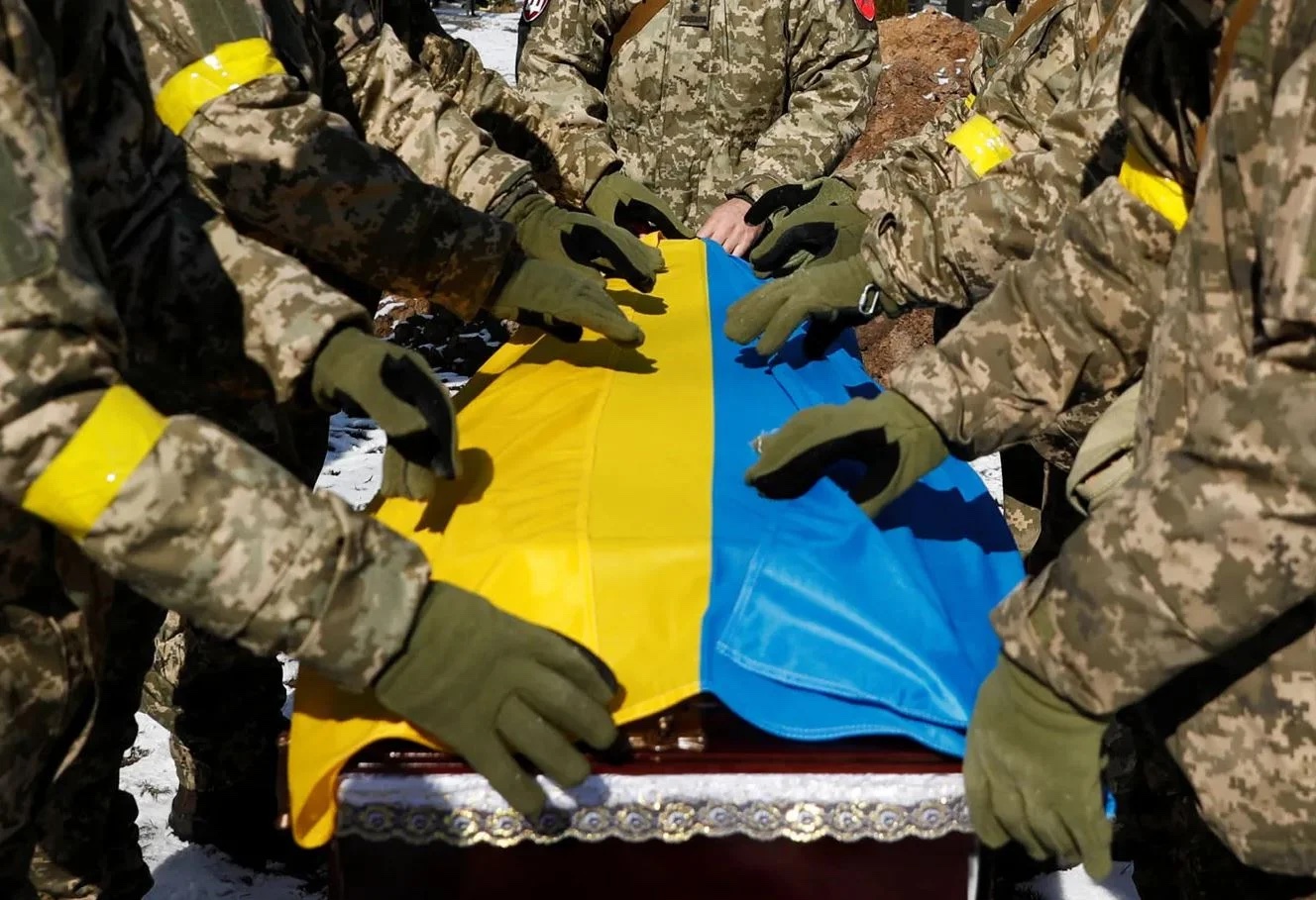 Трупы украинских военных.