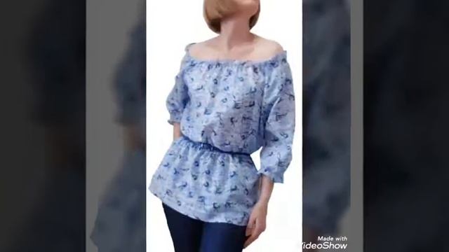 Блузка "Крестьянка" смотреть онлайн