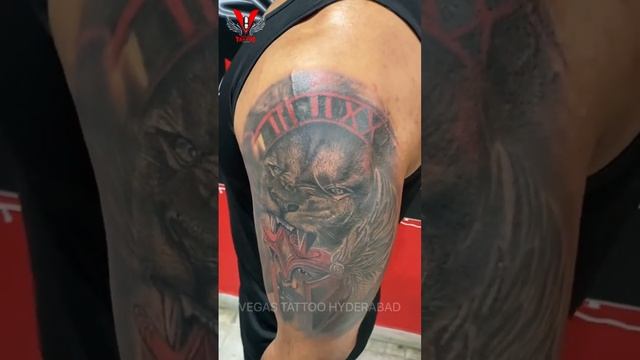 Lion Tattoo #liontattoo #tattoodesign #tattooartist #tattooshop #besttattooshopinhyderabad #vegas смотреть онлайн