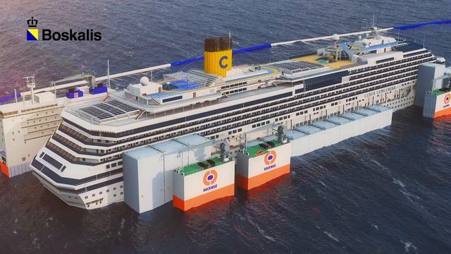 Boskalis | Costa Concordia Removal with Dockwise Vanguard смотреть онлайн