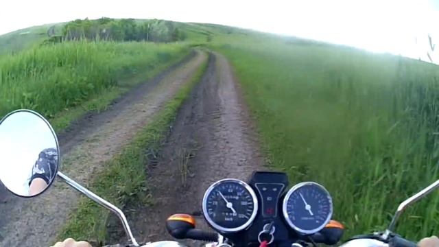 Покатушки на Мопеде Альфа ! Поехал в мини дальняк ! 1 часть