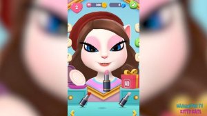 Моя ГОВОРЯЩАЯ кошка АНДЖЕЛА 2 Мой идеальный день Кошечка Анжела в игре My Talking Angela 2