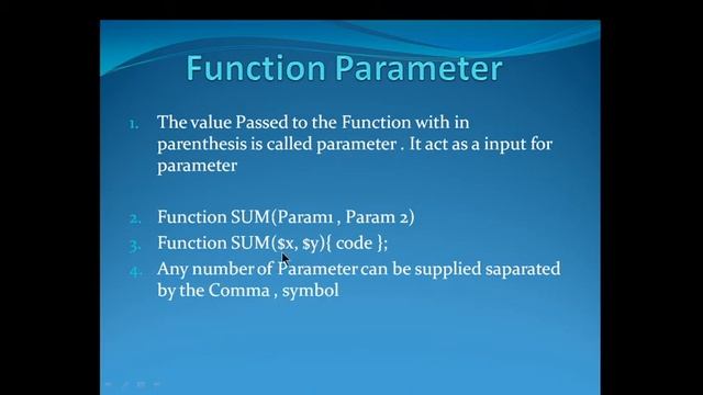 PHP Cousre Lect 10 Part 2