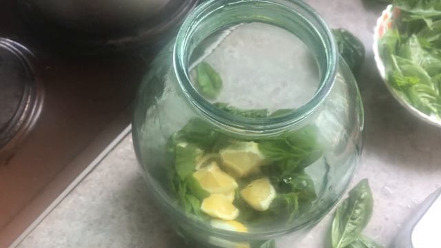 Освежающий напиток из базилика и лимона смотреть онлайн