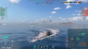 Submarine U-4501- 37 knots under the sea