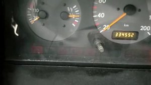 VW LT35. Лампочки на приборке.