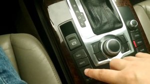 Audi a6c6 allroad включение режима домкрат и режима эксплуатации прицепа