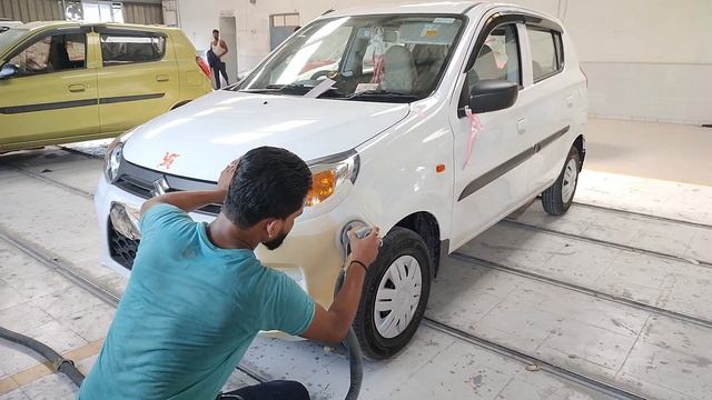 ALTO 800 FRONT BUMPER REPAIRING PROCESS #AUTOMOBILESERVICE смотреть онлайн