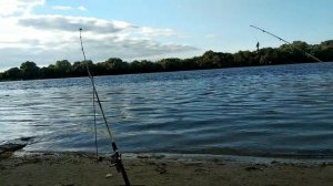 Рыбалка на Оке в районе Белоомут