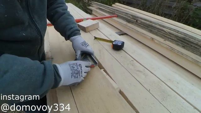 Шаблон для разметки стропил от домового смотреть онлайн