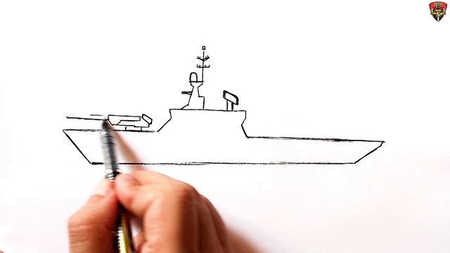 How to draw a Future Army ship смотреть онлайн