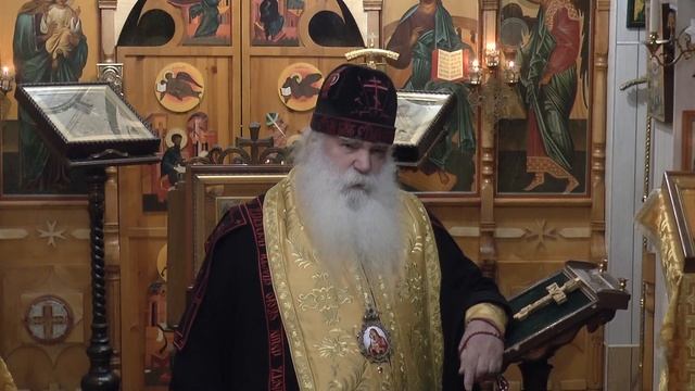 Проповедь Предстоятеля Церкви перед исповедью 26_12_2021 смотреть онлайн