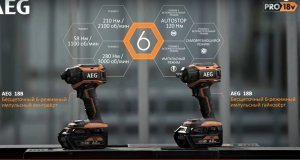 шестирежимный винтоверт импакт 280Nm всего за 7 тыс! aeg bss18b6.
