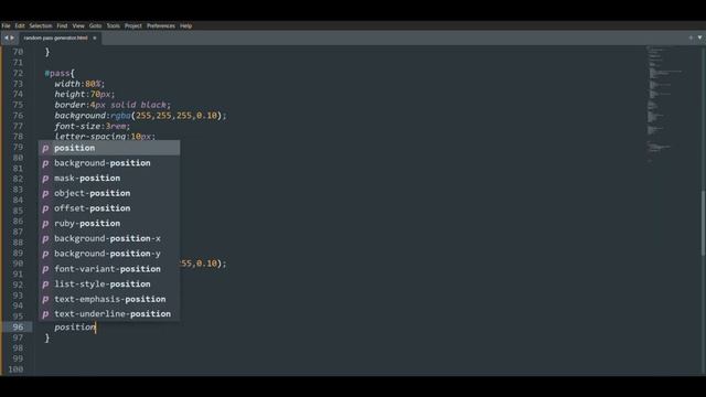 Random Password Generator With Glass UI Design Using HTML CSS & JavaScript