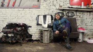 Пересвап на 3UZ с дорогим выхлопом и новыми опциями // Газель V8 6 АКПП