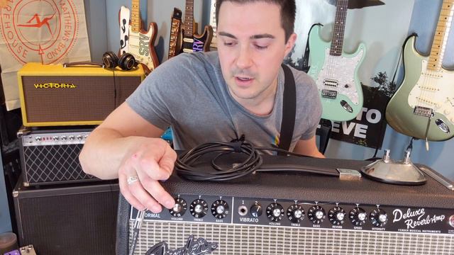 Converting a Fender Deluxe Reverb Reissue (DRRI) to Handwired Blackface AB763 | Part 5 Tone Demo смотреть онлайн