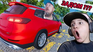 ЕДЕМ ЗАДОМ на Китайской ТАЧКЕ с Горы ➤ BeamNG Drive