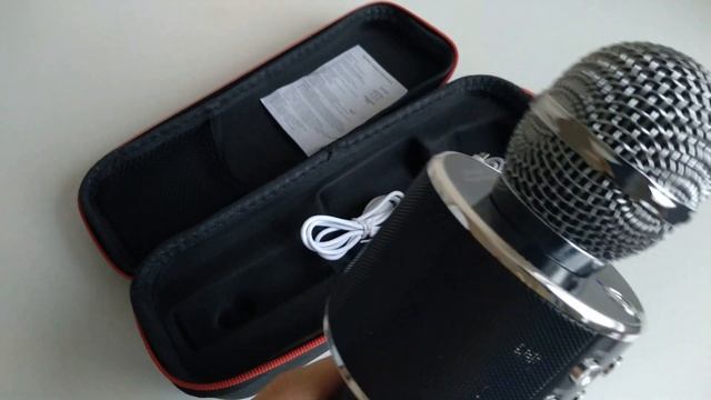 Bluetooth микрофон WS-858 смотреть онлайн