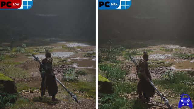 Black Myth: Wukong | Высокие настройки vs Низкие настройки | Сравнение графики |Graphics Comparison