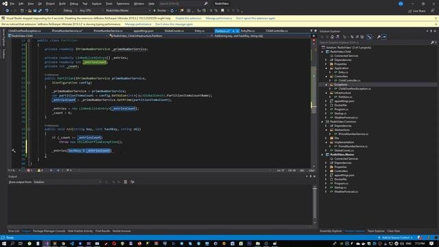 IMPLEMENTING CUSTOM REDIS, C#, pt. 2: PARTITION IMPLEMENTATION смотреть онлайн