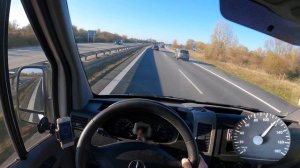 2007 Mercedes-Benz Sprinter 318 W906 Autobahn POV (No Speed Limit)