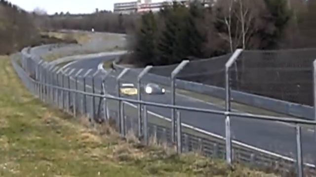 Ferrari P4/5 Competizione at the Nordschleife