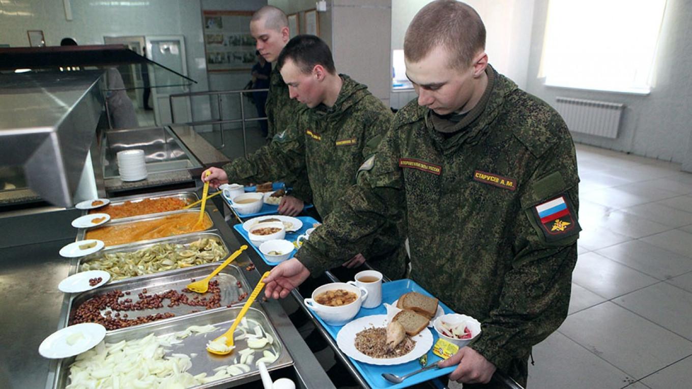 Фото ужина в армии