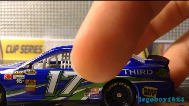 2013 NASCAR Die-cast Review: Ricky Stenhouse Jr. 5th3rd Bank Ford Fusion Feat. Joe Donohue