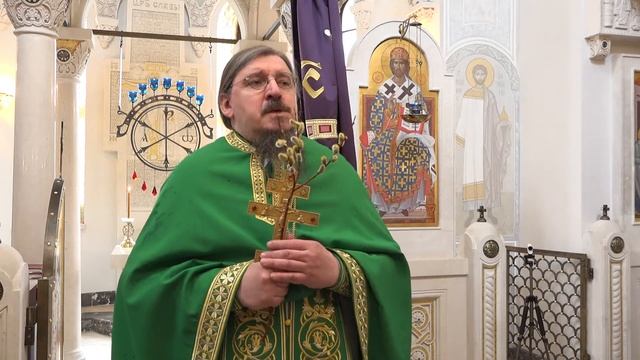 Игумен Иоасаф (Полуянов)-Проповедь в праздник Входа Господня в Иерусалим 17.04.2022 смотреть онлайн