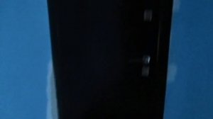 Обзор установленной входной двери - 56 кг.