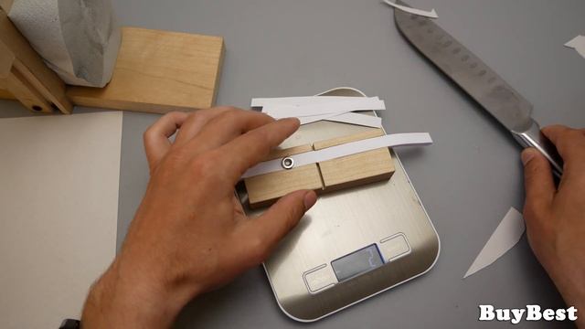 Какой оптимальный УГОЛ ЗАТОЧКИ для кухонных ножей | ТЕСТ угла заточки ножей - 50 градусов. смотреть онлайн