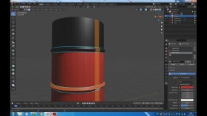 Блендер 2.91.0 создаём железную бочку