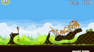 Прохождение Angry Birds Seasons Easter Eggs на 3 Звезды: Уровни 6-10