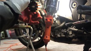 Восстановил катушку зажигания на мото Ямаха FZ1000