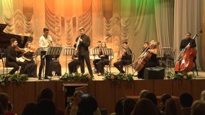 И.С.Бах "Двойной скрипичный концерт" Ре-минор (солисты: Ткачук Вадим, Гусаров Тарас)