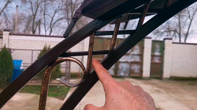 Подвесное качели кокон из профильной трубы своими руками. Все размеры.