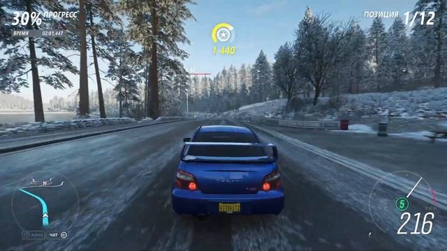 Боевая Subaru Impreza WRX STI 2004, (Logitech G29) смотреть онлайн