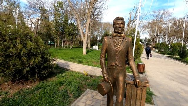 САКИ - НОВАЯ НАБЕРЕЖНАЯ. Лучшая в Крыму? Цветение персиковых садов. ПАРК который вы еще не видели. смотреть онлайн